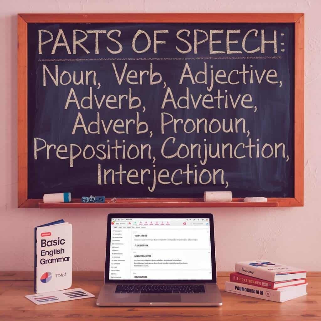 english grammar parts of speech