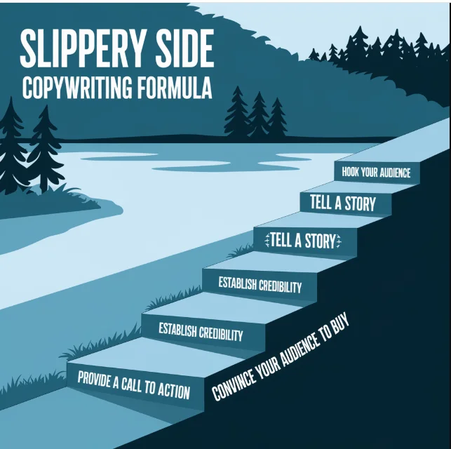 slippery side copywriting formula