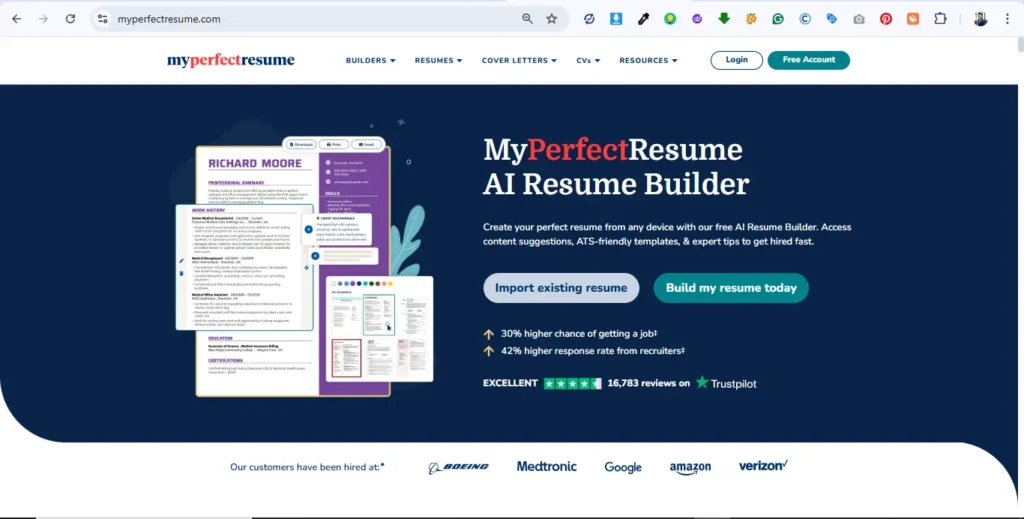 ATS-Friendly Resume/ CV Templates: How to Make an ATS-Friendly Resume with ChatGPT and Get a 90+ Score myperfectresume