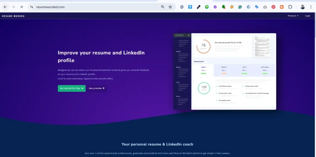ATS-Friendly Resume/ CV Templates: How to Make an ATS-Friendly Resume with ChatGPT and Get a 90+ Score resumeworded