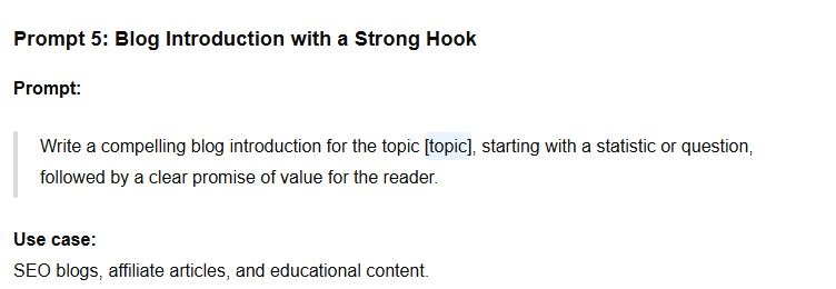 Copywriting AI: Best Free Tools, Prompts & Income Ideas how to write blog introduction with a strong hook